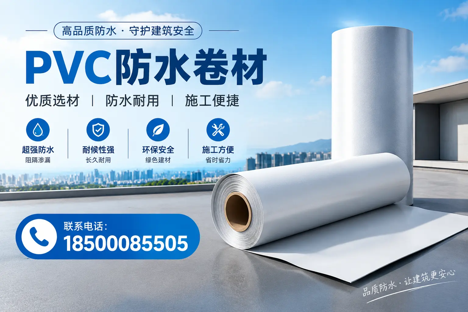 如何评估PVC防水卷材的性价比？双鸭山消费者必读